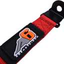 Agency 6 Rear LIFTGATE Hatch Pull Strap -Fits Toyota 4Runner - 5TH GEN - RED