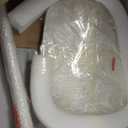 C-Shaped Side Table, Iron End Table for Couch Sofa and Bed, Small Metal White Side Tables for Living Room Bedroom (White, High-24.8in/63cm)