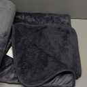 Doux Dozy Queen Size Blanket Dark Grey