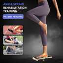 Juoe Ankle Strengthener & Axis Board for Physical Therapy,Blackboard Foot Trainer and Foot Strengthener,Stability Exercises,Plantar Fasciitis Relief,Posture Corrector,Axisboard for Leg Stability
