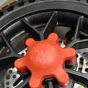 Knee Scooter, 300lbs Capacity, 13" Big PU Seat, Disc Brake Knee Walker, All Terrain Foldable Knee Scooter Walker with Bag for Foot Injuries Compact Crutches Alternative (Champagne)