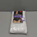 Hanes Women's Jms Women's Cool Comfort Cotton Brief 6-pack (14, White)