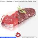 Vacuum Sealer Machine for Food, 80KPA Powerful 8-in-1 Automatic Vacuum Food Sealer with Dry & Moist Modes, Bag Storage, Cutter, Digital Countdown, 20 Pre-Cut Bags & External Air Suction Hose (Silver)