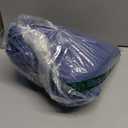 100% Cotton Premium Terry Dish Towel and Dish Cloth Set  Terry Cleaning Rags  Reusable Dishcloth and Dishtowel  Blue  15"x25" and 12"x12" (Pack of 8)