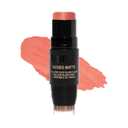 Nudestix Nudies Blush Stick 3-in-1 Cream Blush for Cheeks, Eyes & Lips with Built-In Brush | Soft Matte Finish for a Natural Flush