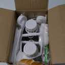 2 Pack 64 Oz Glass Milk Bottles with Nut Milk Bag & 2 Pour Spout & 2 Airtight Lids & Brush- 1/2 Gallon Heavy Duty Jug Pitcher Large Reusable Container for Milk, Juice, Water, Coffee for Refrigerator