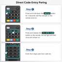 Universal-TV-Remote-Control Compatible with Samsung/LG/Vizio/Hisense/Sony/Philips/Onn/Sharp/RCA/Element/Westinghouse/Sanyo/Emerson TV and More Brand Smart TVs