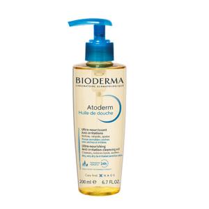 Bioderma Atoderm Shower Oil, Cleansing Oil For Face & Body, Nourishing Cleansing Oil For Dry to Atopic Sensitive Skin For Softer & Smooth Skin For Your Whole Family