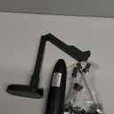 Electric Milk Frother Handheld: Rechargeable 3 in 1 - LED Digital Display with 3 Speeds Portable Stainless Steel Drink Foam Mixer for Milk Coffee, Lattes, Cappuccino, Matcha - Black