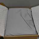 BIOWEAVES 100% Organic Cotton Sheets, 300 Thread Count 4-Piece GOTS Certified Bed Sheet Set Fits Mattress Upto 17" Deep Pocket, Soft & Silky Sateen Weave (King, Shore)