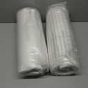 Goose Feather Pillow Queen Size Pack of 2 - Down Hotel Bed Pillows for Sleeping, Soft 600 Thread Count Cotton Cover, Fluffy Support Surround Fill Polyester for Back, Stomach, Side Sleepers