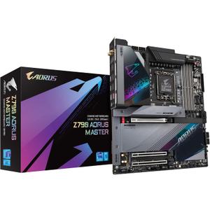 GIGABYTE Z790 AORUS Master EATX Motherboard with DDR5, PCIe 5.0, WiFi 6E, 10GbE LAN, Q-Flash Plus