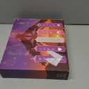 Advent Pillar Candles Set of 5-7" x 2" Unscented Christmas Decorations Round Candle, Seasonal Candle with Words Love, Joy, Christ, Peace, Hope for Advent Wreath - 3 Purple, 1 Pink, 1 White