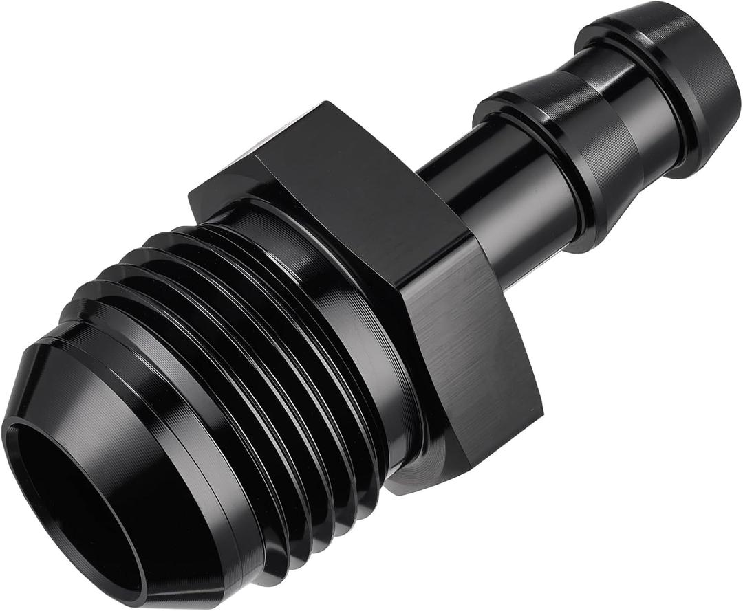 EVIL ENERGY 10AN Male to 3/8" Barb Push on Fitting Adapter Aluminum