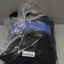 Yousify Womens Onesie Ski Suit Winter Outdoor Sports Warm Waterproof Snowsuit Color Block Jumpsuits Snow Jackets (Large, Black)