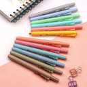 WRITECH Retractable Highlighters Assorted Colors: Chisel Tip Click Aesthetic Highlighter Marker Pens Pack Multi Colored Ink No Bleed Smear for Highlighting Journaling (12ct Mild+Vintage)