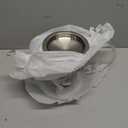 CNGLASS 900ml Glass Teapot with Removable Infuser,Clear Tea Kettle Stovetop Safe,Blooming and Loose Leaf Tea Maker (30.5oz/900ml)