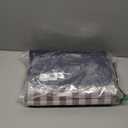 Wind Tour Waterproof Picnic Blanket with Carry Strap - Foldable Sandproof Outdoor Mat for Camping, Beach, Park - 59" x 71", Coffee Grid (Single Mat)