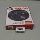 GPX PC332B Portable CD Player with Anti-Skip Protection, FM Radio and Stereo Earbuds - Black