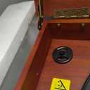 Victrola The Quincy 6-in-1 Bluetooth Record Player & Multimedia Center with Built-in Speakers 3-Speed Turntable, CD & Cassette Player, AM/FM Radio, Wireless Music Streaming (Mahogony) 