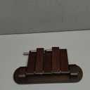 Swivel Coat Rack for Wall, Oak Wood Coat Hooks Wall Hooks with 5 Swivel Foldable Arms, Entryway Shelf for Bedroom, Entryway, Living Room, Bathroom,Office, Classroom, Heavy Duty (Walnut)