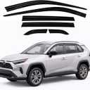 Window Visors Rain Guards Fit for Toyota Rav4 2026+ 6PCS Black Vent Visor