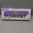 Keyboard Piano for Kids, BIGFUN 37 Keys Toddler Piano Multifunction Music Educational Instrument Toy, Electronic Kids Keyboard for 3-7 Year Old Girls and Boys (Purple)