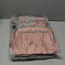 JOLLITO Baby Diaper Bag Backpack with Changing Station, Large Capacity, Stroller Straps and USB Charging Port, Baby Registry Search for Boys & Girls (Pink)