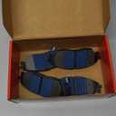 Bendix Premium SBM373 Semi-Metallic Front Brake Pads for Honda Civic 1991-1990, CRX 1991-1990, Prelude 1990-1988