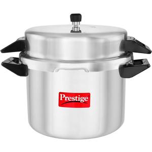 Prestige Popular Aluminium Pressure Cooker, 20 Liters