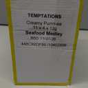 Temptations Creamy Puree Mix-Ups Squeezable Lickable Wet Cat Treats, Seafood Medley Flavor, 0.42 oz. Tubes, 4 Count, Pack of 11 (44 Total), BBD 11/27/26