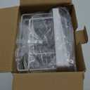 EUDELE 5-Pack Rustproof Stainless Steel Shower Caddy  No Drill Adhesive Bathroom Organizer with Large Capacity, Spacious Shower Shelves for Inside Shower, Kitchen & Home Decor Storage-XL Size (White)