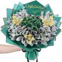 Gilprop 127 Pcs Graduation Gifts Money Flower Bouquet Class of 2026 Money Gift Ideas for Women Girl Boy Him Daughter Son DIY Bouquets Filled with Folded Bills for College Middle High School(Green)