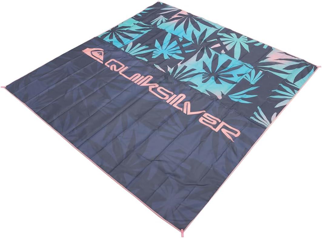 Quiksilver Sand-Free Beach Mat  Large Waterproof Outdoor Picnic Blanket, Lightweight Foldable Mat for Beach, Camping, Park, or Travel  Fits 4-6 People, Quick-Dry, Durable
