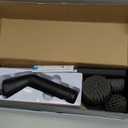 Leebein Electric Spin Scrubber, Cordless Cleaning Brush for Bathroom Shower Tub, IPX7 Waterproof Power Scrubber with 7 Brush Heads, Extendable Long Handle and 2 Speeds Scrubber for Bathtub Floor (Black)