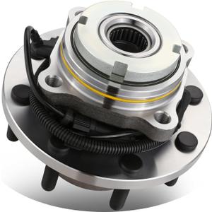 DNA MOTORING Front Wheel Bearing Hub Assembly Compatible with 99-04 Ford F250 F350 F450 F550 Super Duty 4WD, OEM-WHA-0272, 3C34-2B513CA, 3C34-2B513CB, 3C34-2B513CC, 3C3Z-1104CA