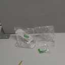 Acrylic Small Wall Mount Floating Camera Shelf 2 Pack Baby Monitor Holder, Echo Dot 5th Wall Mount Storage, Clear Mini Flexible Shelf for Bathroom, Bedroom, Kitchen