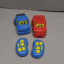 Remote Control Car 2 Year Old, Toddler RC Cars Ages 2-4 Boy, 2-Pack 2.4 GHz Truck and Race Car with Sound and Light, Easy Electrical Remote Control Toy Gifts for Boys Girls 3 4 5+ Year Old