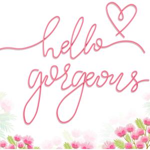 Hicarer Hello Gorgeous Metal Wall Art Decor Minimalist Decoration Metal Hello Gorgeous Decorative Sign for Living Room Office Bedroom Hotel Home Wall Decoration(Pink)