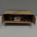 Funnymoom 20 Pcs Christmas Wood Place Card Holders Stand Display and 20 Kraft Place Cards Santa Snowman Elk Number Name Photo Picture Clip Holder for Xmas Party Table Decoration (Blue White Snowflake)