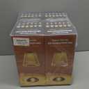 Liliful 4 Pcs Cordless Table Lamp Rechargeable Touch LED Small Gold Portable Battery Operated USB-c Desk Lamp 3 Color Dimmable for Bedroom Living Room Dining (Silver,Rose Style)