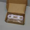 Jetec 10 Pieces Cabinet Locks for Babies, U-Shaped Proofing Drawers Safety Child Locks Adjustable, Easy to Use Childproof Latch for Knob Handle on Kitchen Door Storage Cupboard Closet (White)