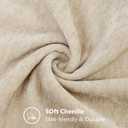 decorUhome Chenille Beige Throw Pillow Covers 12x20 Inch Set of 2, Decorative Soft Couch Pillow Covers Solid Dyed Accent Farmhouse Neutral Rectangle Pillow Cases for Sofa