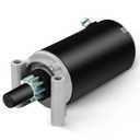 SCITOO Starter Motor SAB0157 5801N for Toro Tractors-Garden GT2100/GT2200 2006-2008 GT2300 2006 Tractors-Lawn LX425 2007/LX468 2008/LX468 LX500 2006 Tractors-Lawn SL500 12 Volt CCW 10-Tooth Pinion