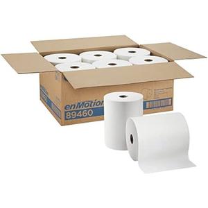 enMotion 10" Paper Towel Roll by GP PRO (Georgia-Pacific), White, 89460, 800 Feet Per Roll, 6 Rolls Per Case