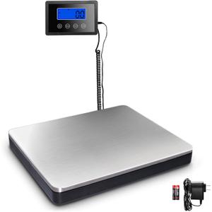 Fuzion Shipping Scale for Packages Small Business - 440lb x 0.1lb Digital Postal Scale for Packages, Shipping Package Scale, Postage Scale, Postal Scale, Luggage Scale