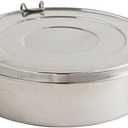 IMUSA 8.3in Stainless Steel Flan Mold, Silver (2Qt)