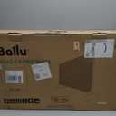 Ballu Mica Infrared Panel Space Heater for Large Room,Smart Quiet Heater with Programmable Thermostat,WiFi App Control,Inverter Energy Efficient for Indoor Use,Compatible with Alexa,White