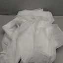 NICETOWN White Sheer Window Scarf 216 inch Extra Long 2 Panels, Soft Voile Textured Bed Canopy Scarf Curtains for Event Designs/Home Decor, 60 inches Wide,