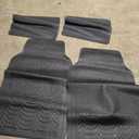 Custom Accessories Universal Floor Mats for Cars, Trucks, and SUVs, Protect Against Everyday Wear, Trim to Fit for Full Coverage, Anti-Skid Backing, Black (4-Piece)